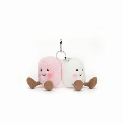 Jellycat Amuseables Pair of Marshmallows Dije Para Bolso | LMBX-16045